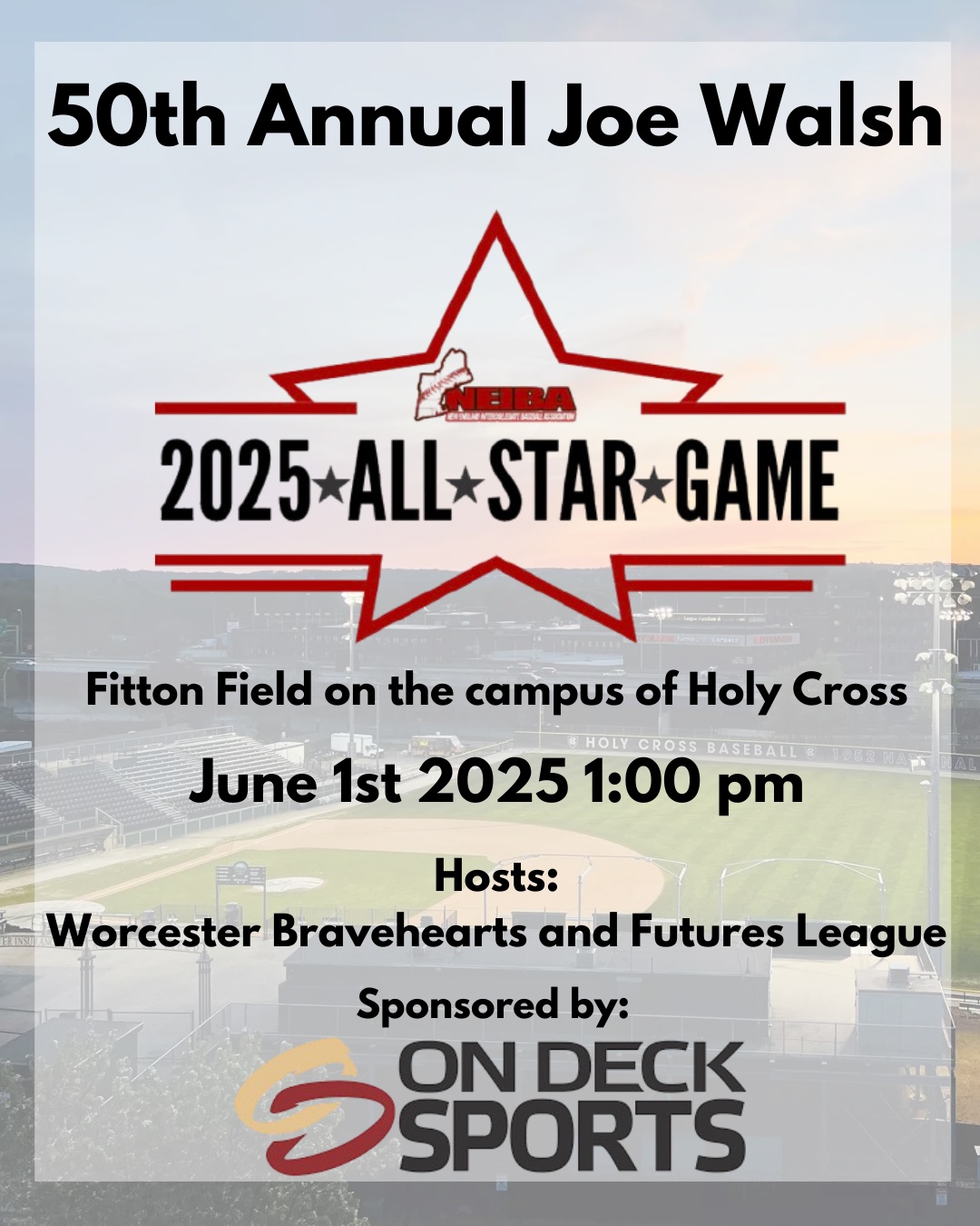 Joe Walsh All-Star Game